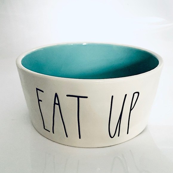 Rae Dunn Eat Up Pet Bowl